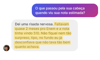Lucas, estudante da Ápice, com nota acima de 800 em Matemática no último ENEM